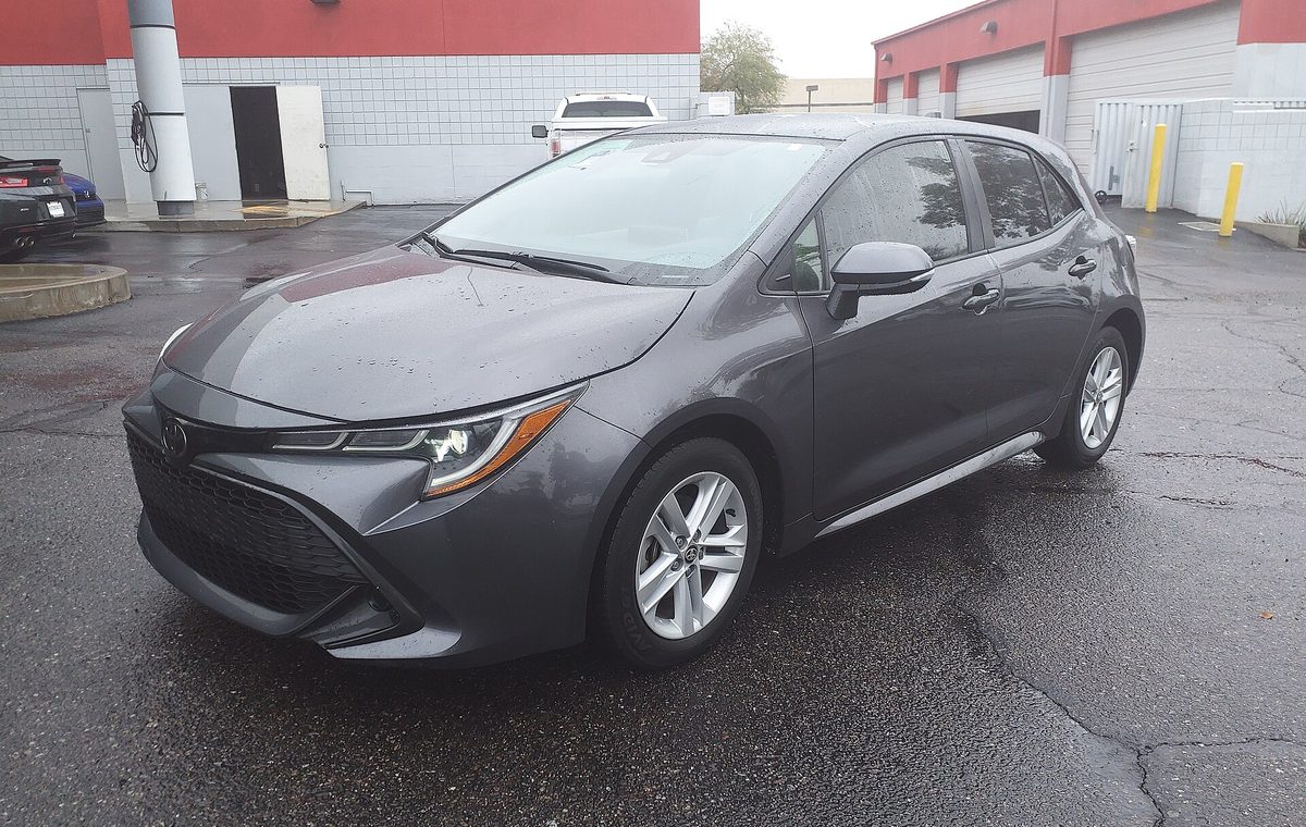 Compact class rental car — illustrative of the class