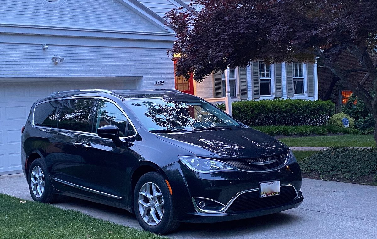 Minivan class rental car — illustrative of the class