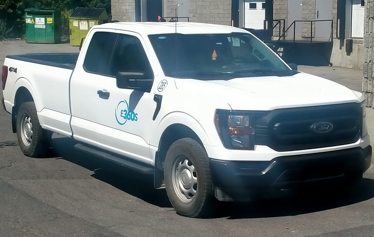 Pickup class rental car — illustrative of the class